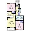 プリーマ開成の間取り画像