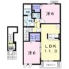 リベルタ北斗の間取り画像