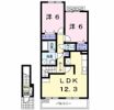 ラフレシールⅡの間取り画像
