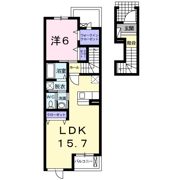 フロントリバー・サンⅢの間取り画像