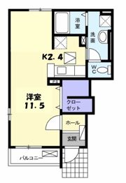 グレイスの間取り画像