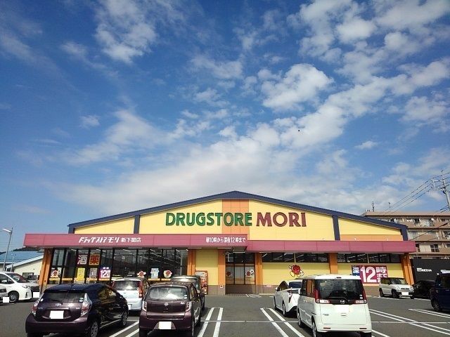 近くのドラッグストアモリまで1,100m(徒歩14分)
