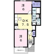 サニーサイド アルファの間取り画像