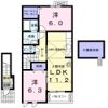 フラターナルAの間取り画像