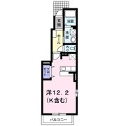 ヴァンヴェールAの間取り画像