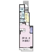 ヴァンヴェールAの間取り画像