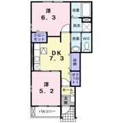 メゾン ド プレジールの間取り画像