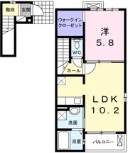 サニーの間取り画像