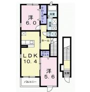 うらら1番館の間取り画像