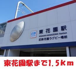 近くの東花園駅まで1,500m（徒歩19分）