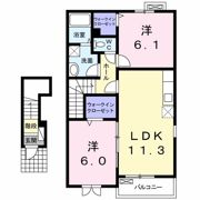 アルフォート藍住の間取り画像