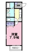 エスポワ－ル北山の間取り画像