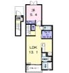 エターナル Ⅰの間取り画像