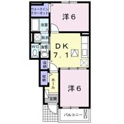 プランドール Ⅰの間取り画像