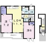 プルメリアの間取り画像