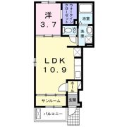 ジェルメ欅の間取り画像