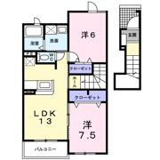 ガーデンヒルズの間取り画像