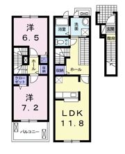 アプリコットⅠの間取り画像