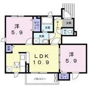 ベル アンジュの間取り画像