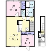 メゾンKT 11号館の間取り画像