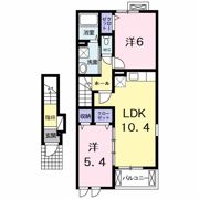 カーサ デッレ アルピAの間取り画像