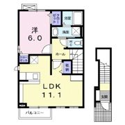リクソ－レⅠの間取り画像