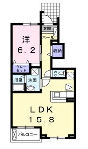 プリムヴェールの間取り画像