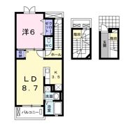 リバティ エイトの間取り画像