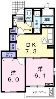 サンリット神代の間取り画像