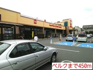 近くのベルクまで450m(徒歩6分)