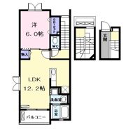 アンジュ Ⅲの間取り画像