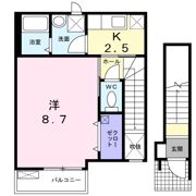 リーフガーデンの間取り画像