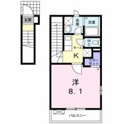 カーサソレイユ 日野の間取り画像
