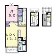 ルミエールⅡの間取り画像