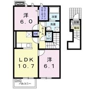 ベル グレイスの間取り画像