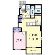 エアリーヒルⅣの間取り画像