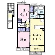 エアリーヒルⅣの間取り画像