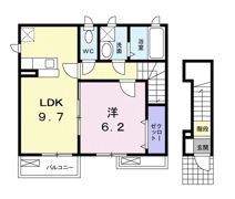 ソレアードの間取り画像