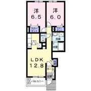 サンシャインヴィレッジ桜井 Bの間取り画像
