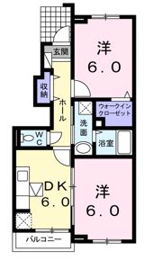 エアリー ブライドの間取り画像