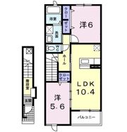 サニーフラットCの間取り画像