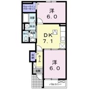 フェリスミーサの間取り画像