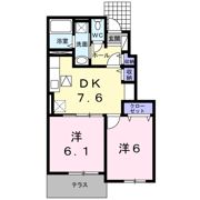 グリーンヒル 大峰の間取り画像