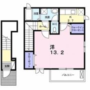 プリートカーサの間取り画像