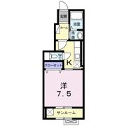 プラシードⅢの間取り画像