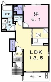 Maison de AubeBの間取り画像