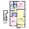 ヌーベルカクマンBの間取り画像
