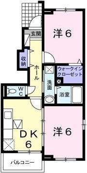 アップルトーンの間取り画像