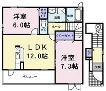 ニューグレイスの間取り画像