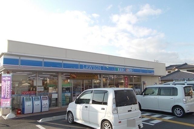 近くのローソン東近江東沖野三丁目店様まで850m（徒歩11分）